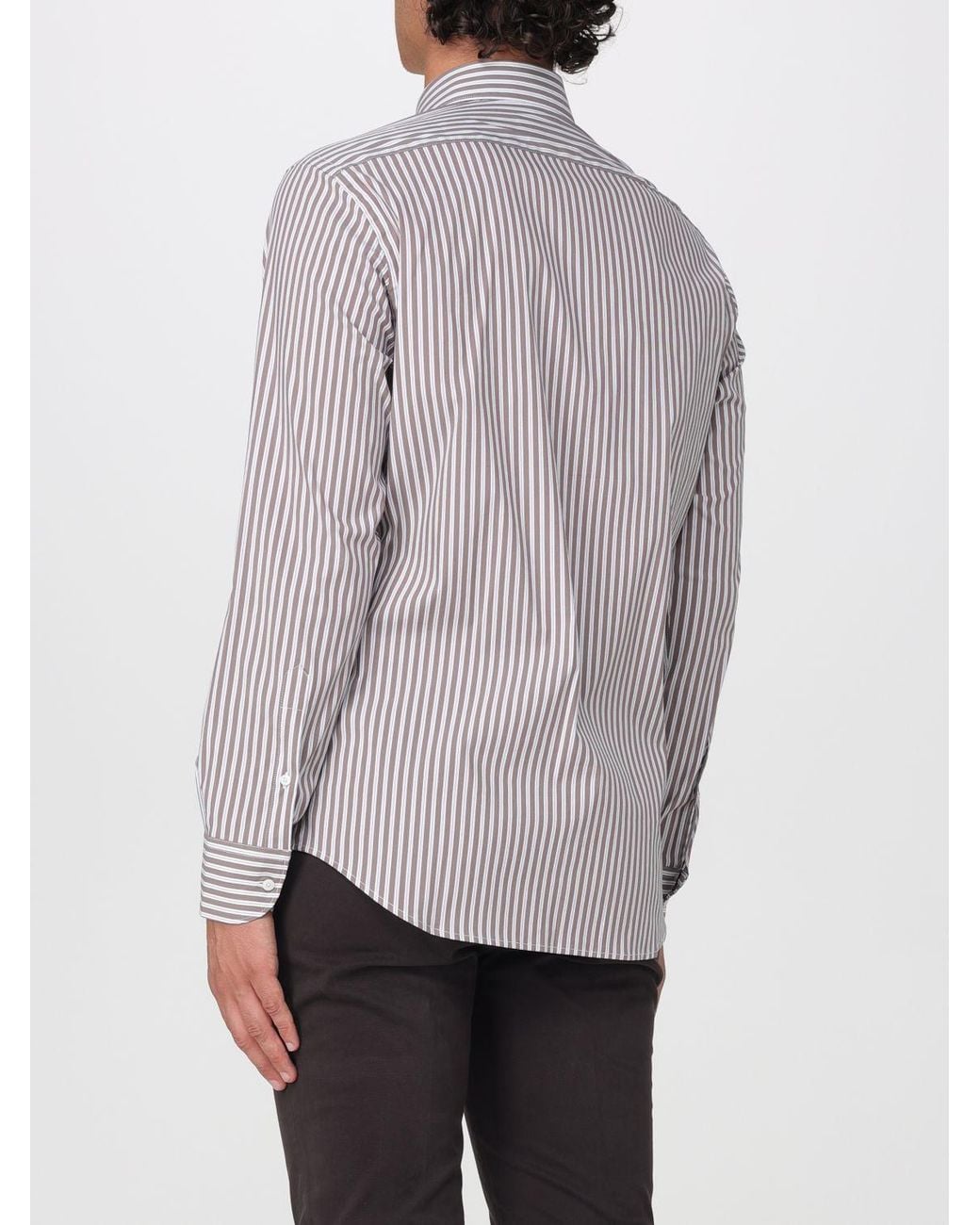 Brooksfield Gray Shirt for men