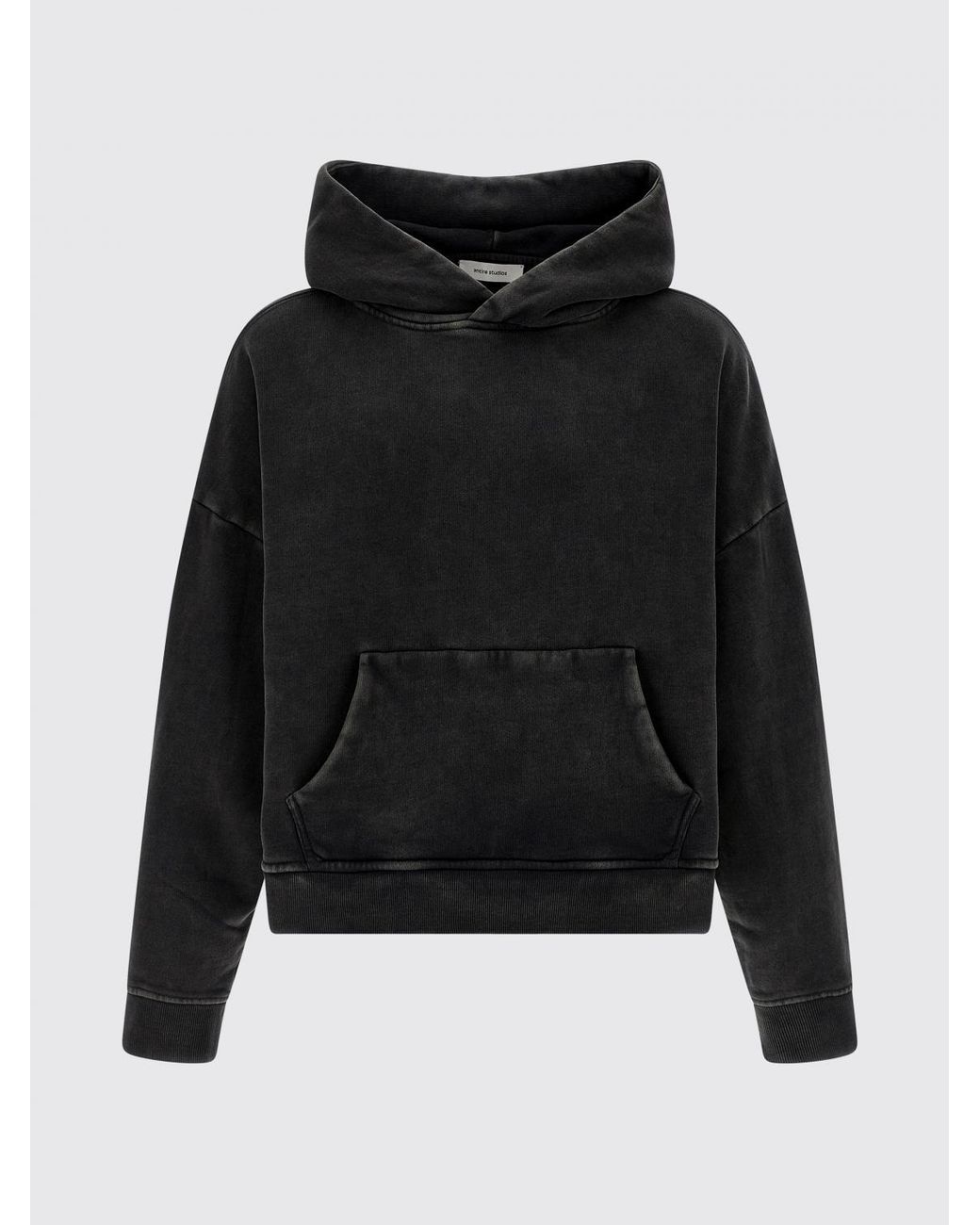 Entire studios Black Hoodie for men