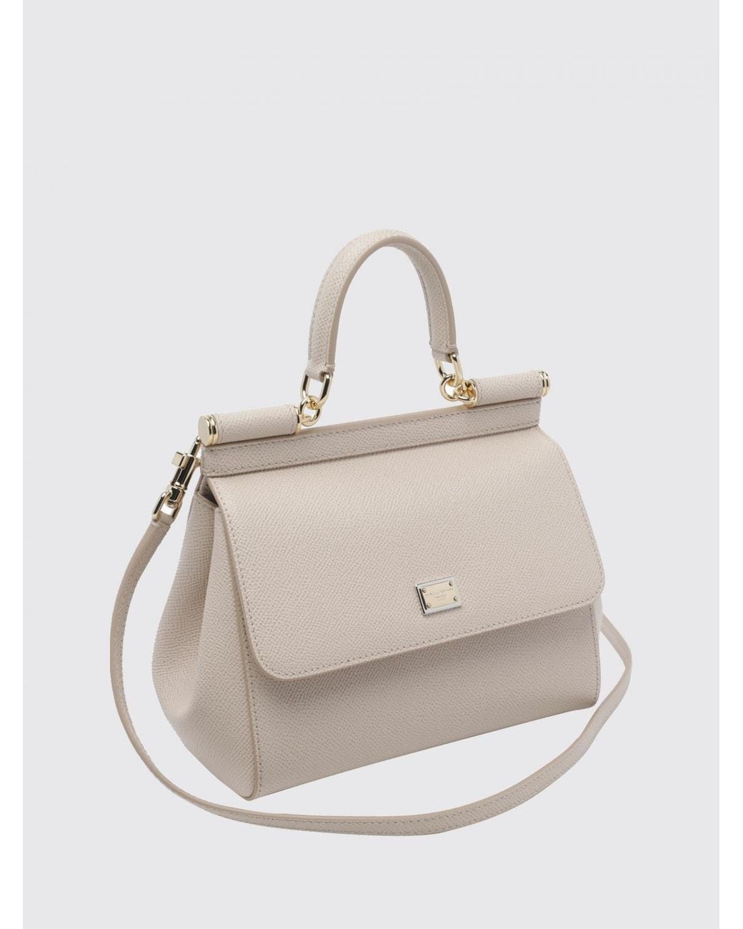 Dolce & Gabbana Natural Dolce &Amp Gabbana Sicily Mini Handbag
