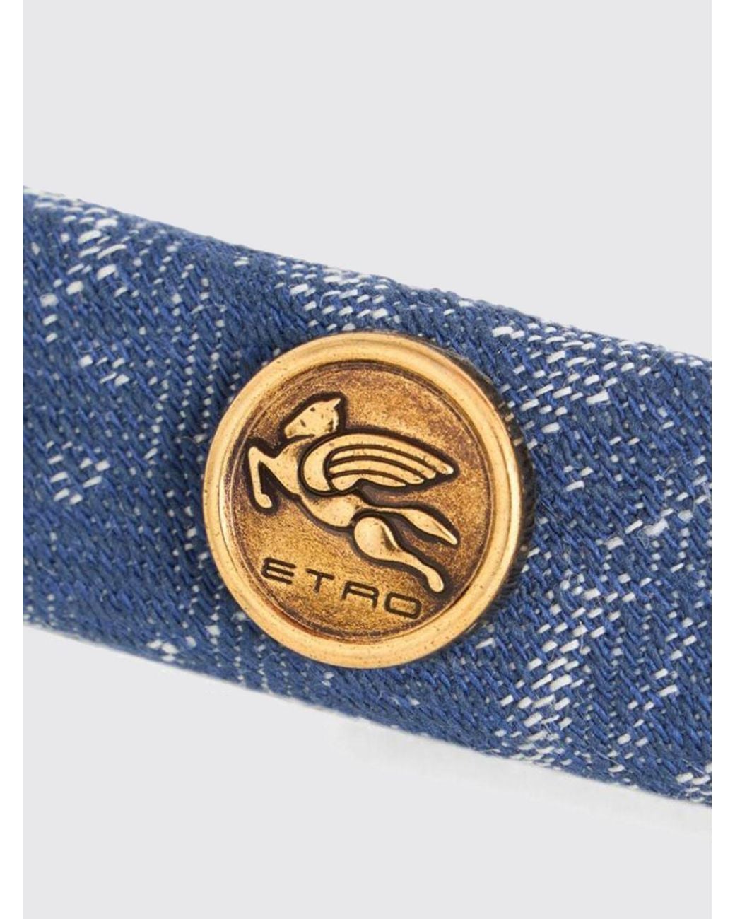 Etro Blue Hair Accessory