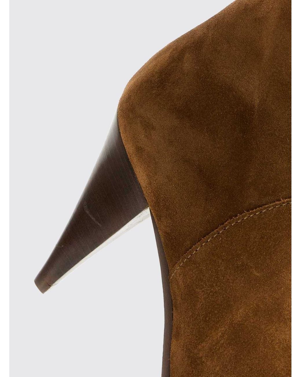 Casadei Brown Venus Nomad Suede Over-The-Knee Boots With Cone Heel