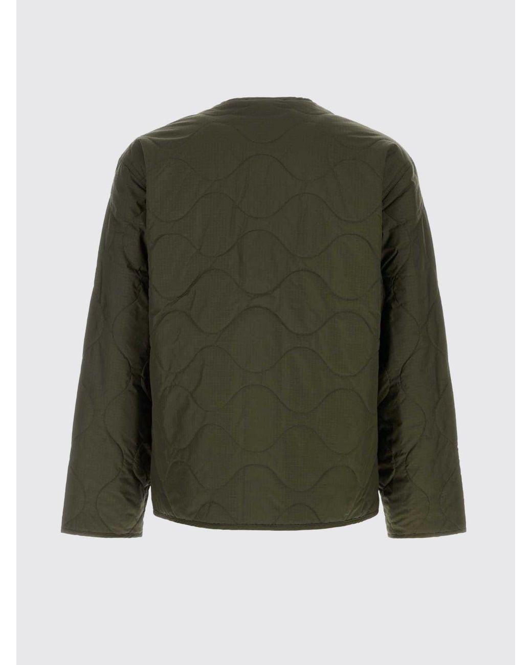 Carhartt Green Quilted Polyester Liner Jacket With Crew Neck for men