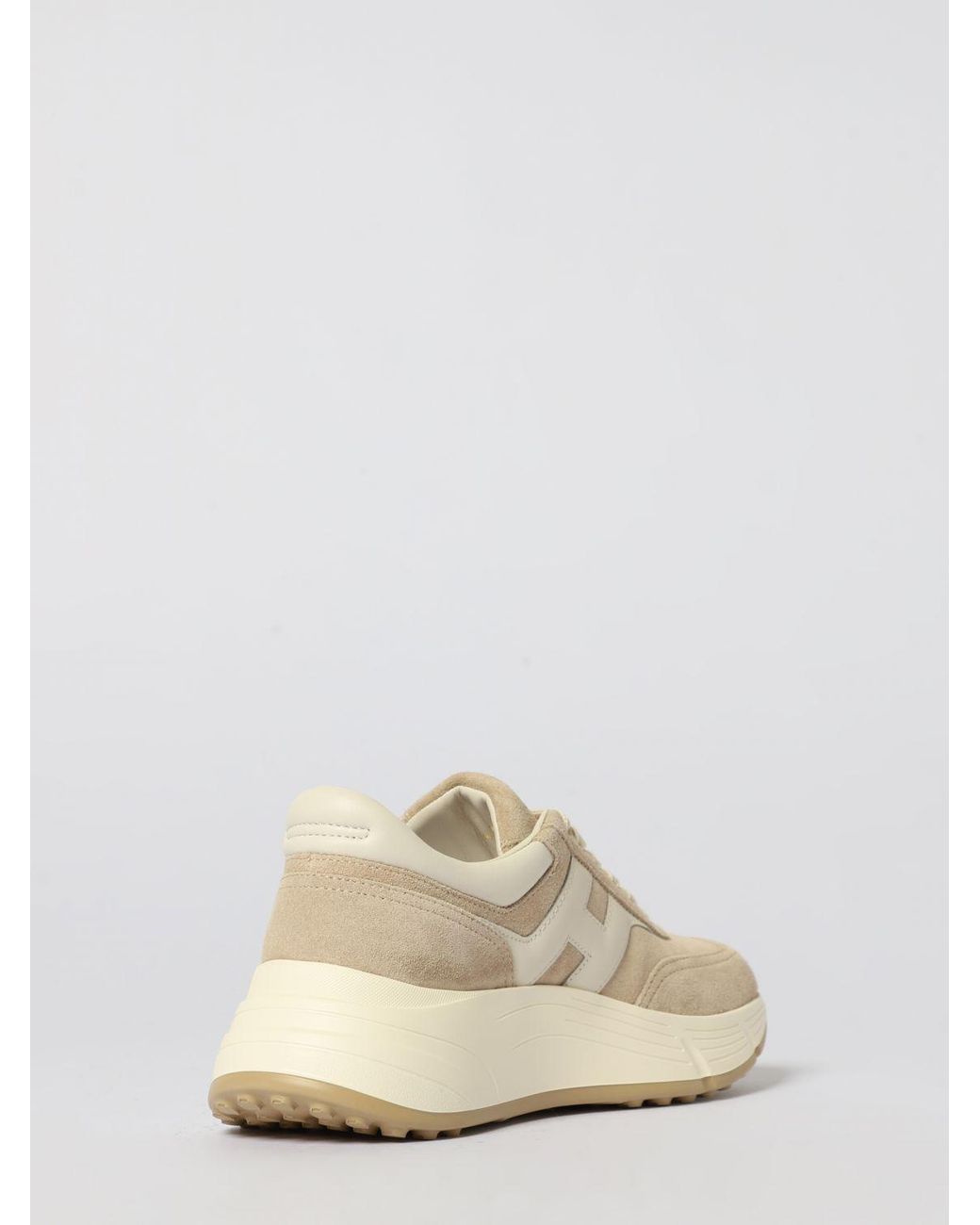 Hogan Natural Hi-Fi H669 Suede Sneakers