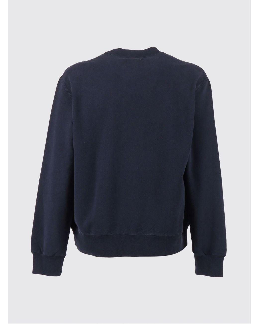 Circolo 1901 Blue Crew Neck Cotton Sweatshirt for men