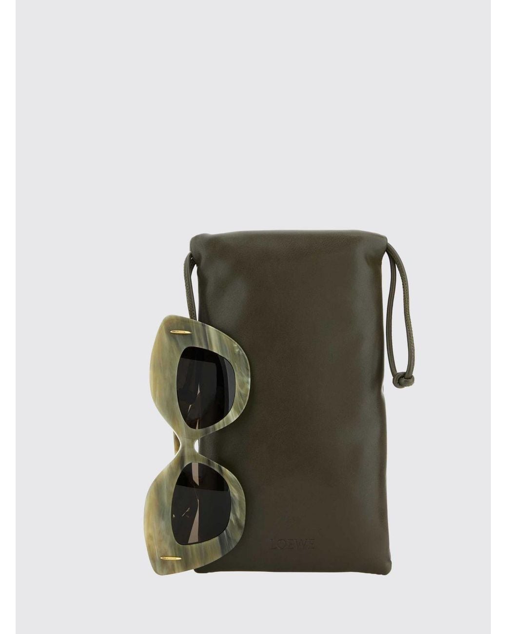 Occhiali Da Sole Cat-Eye di Loewe in Green da Uomo