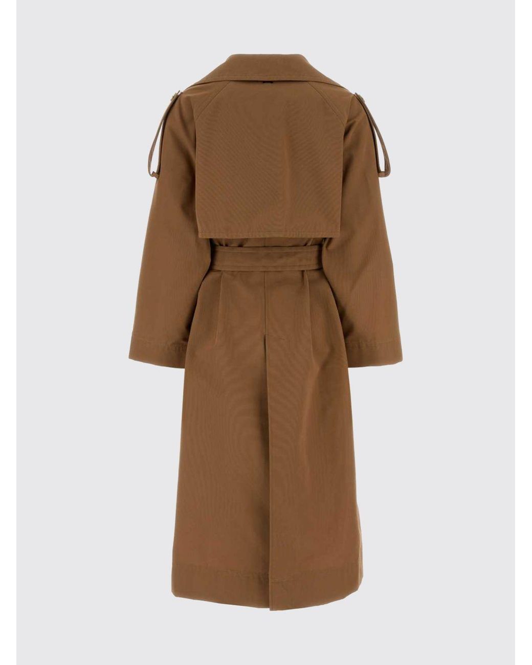 Trench Monopetto Al Ginocchio di Herno in Brown