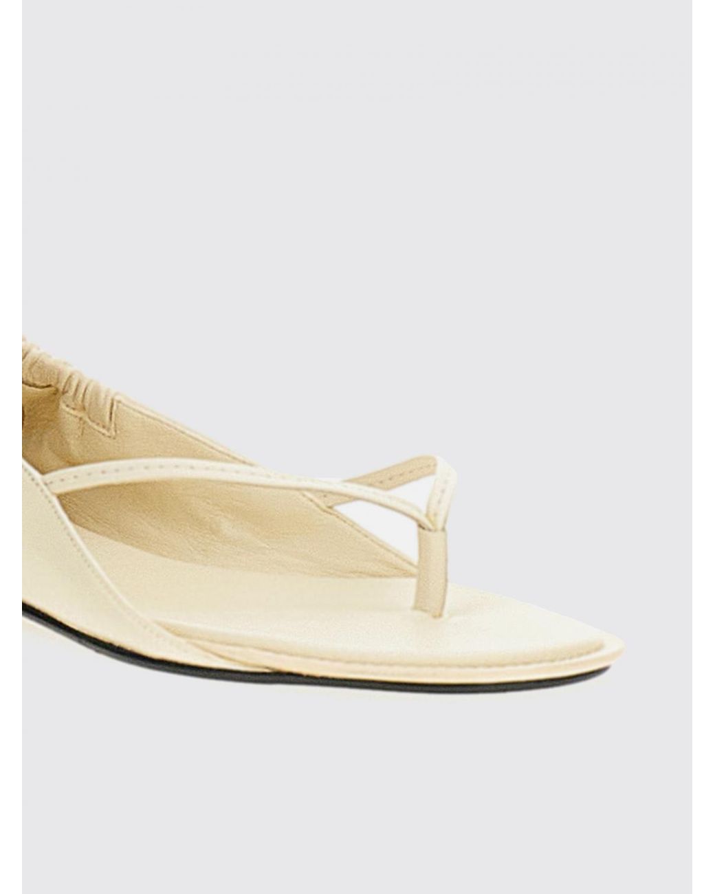Jacquemus Natural Leather Sandals