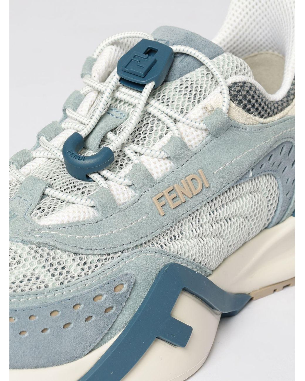 Sneakers Flow di Fendi in White