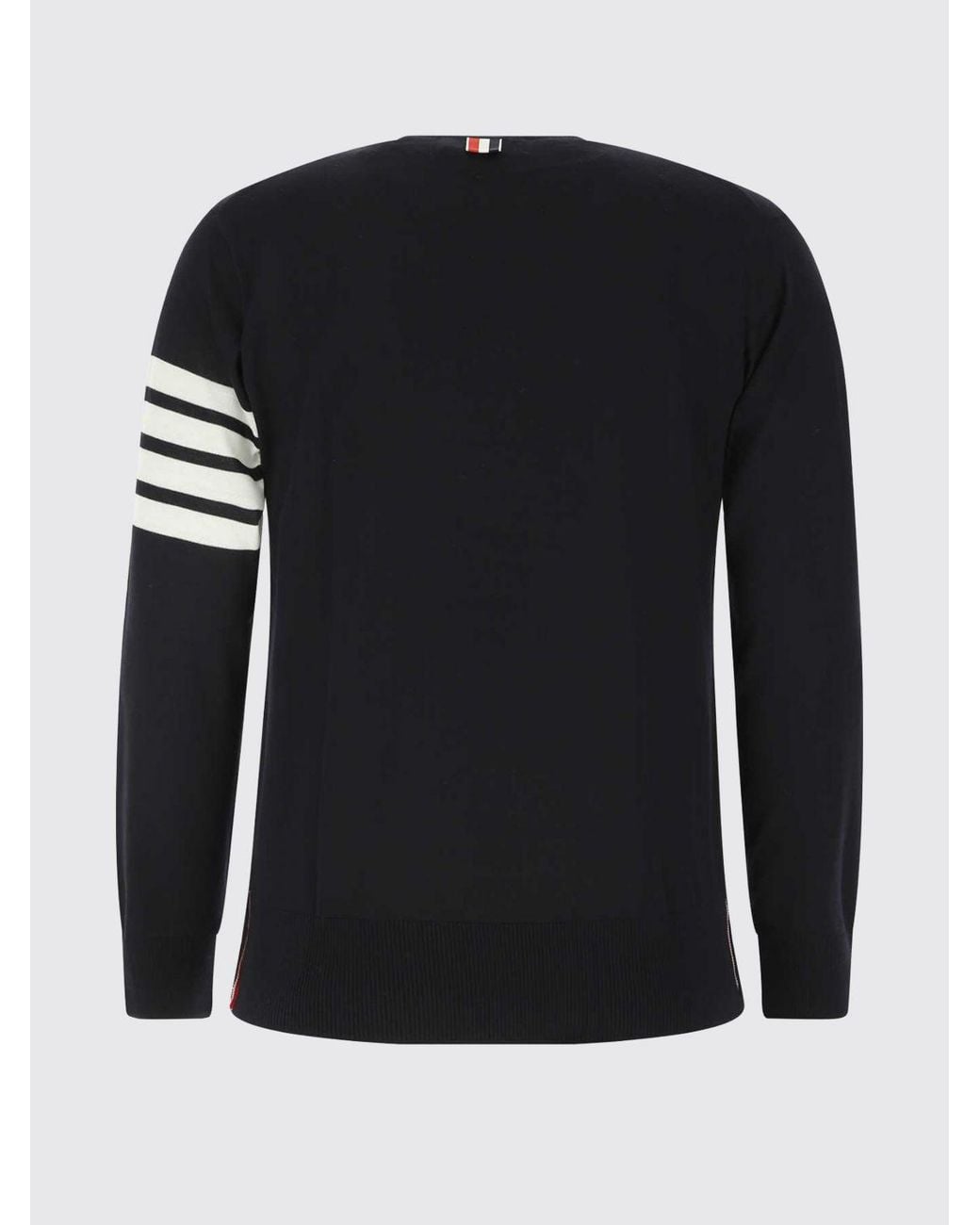 Thom Browne Blue Virgin Wool Sweater for men