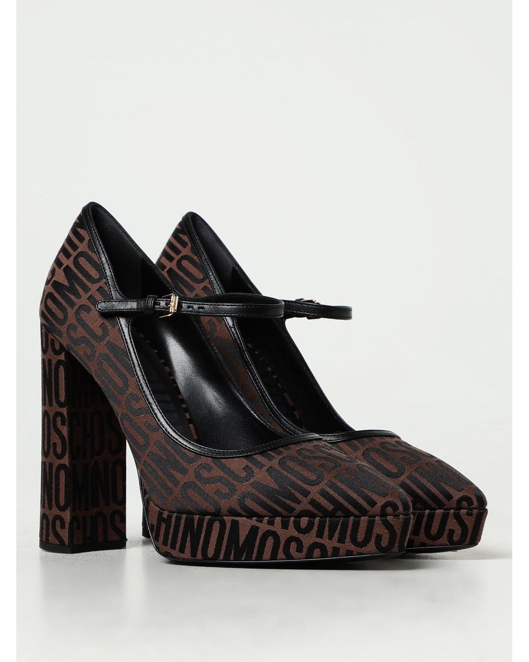 Moschino Couture Black High Heel Shoes