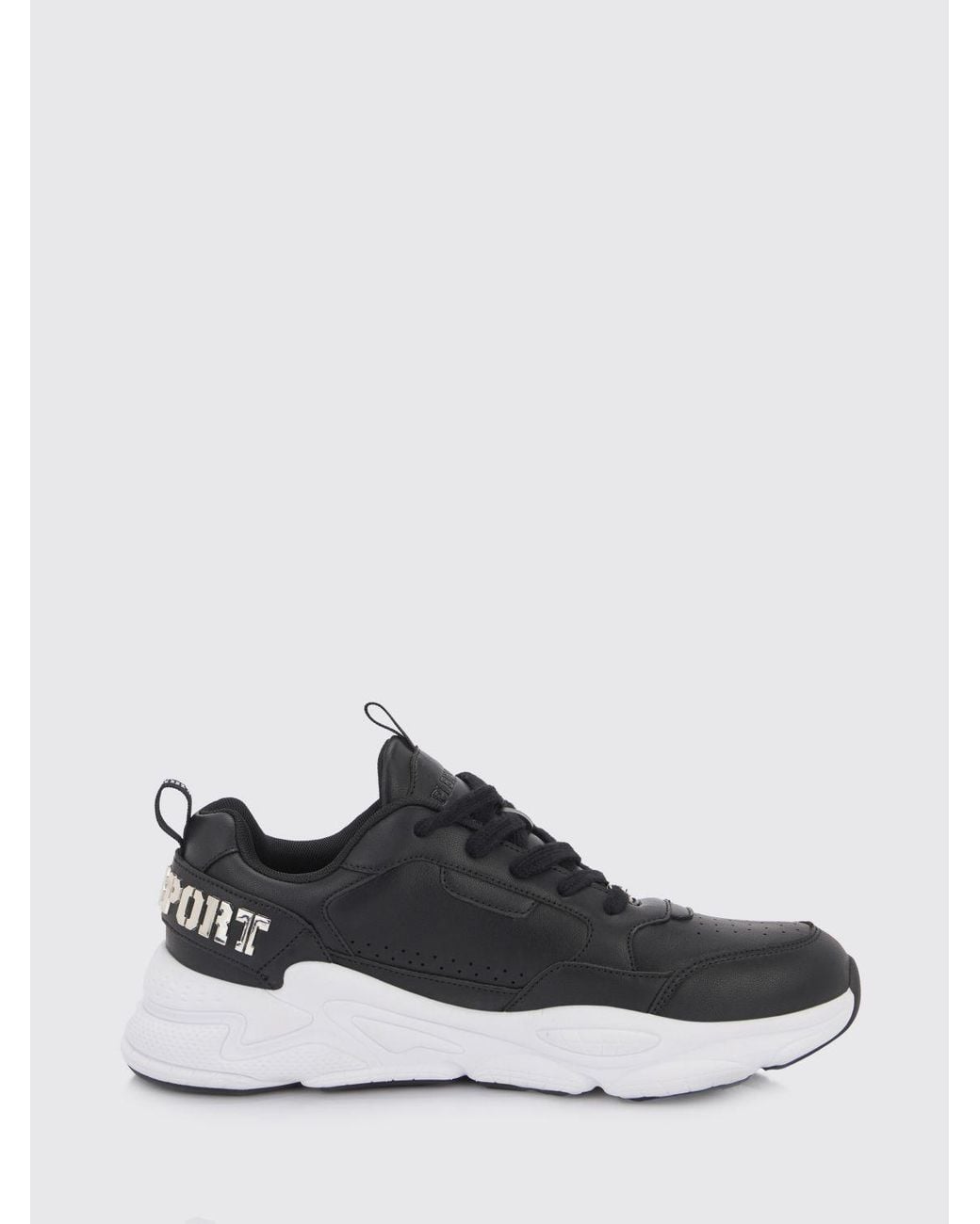 Philipp Plein White Ghost X Leather Sneakers for men