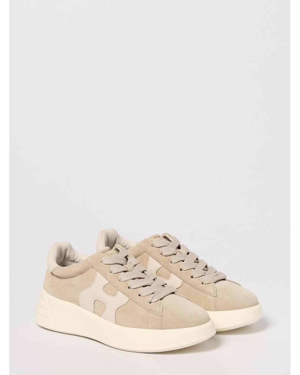 Hogan Natural H564 Suede Sneakers