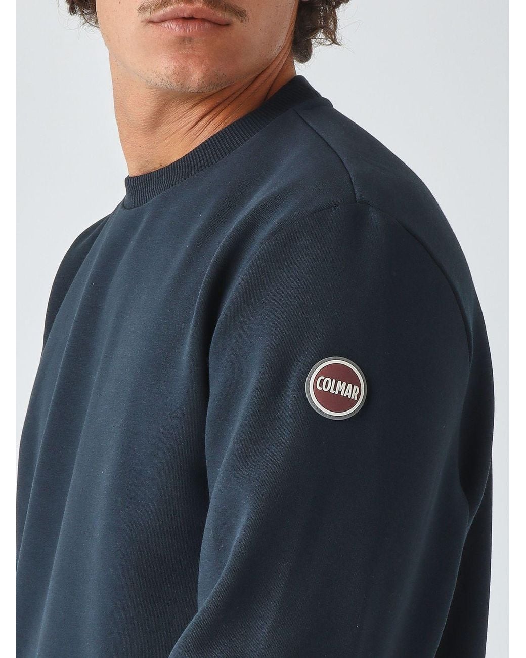 Colmar Blue Crewneck Sweatshirt for men