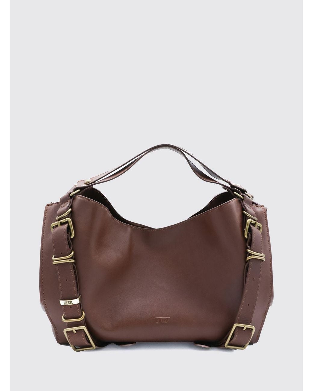 DIESEL Brown D-One Handbag