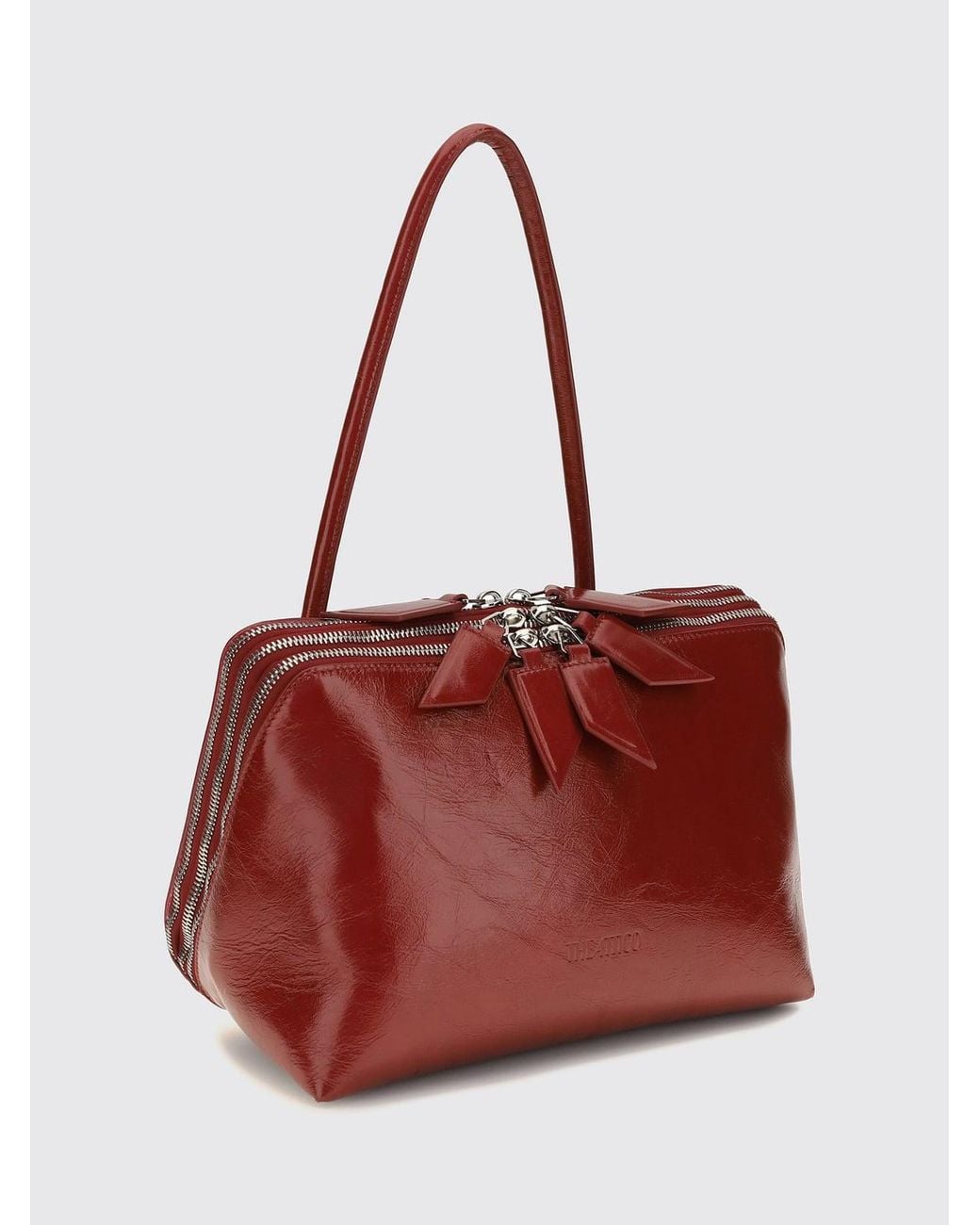 The Attico Red Shoulder Bag
