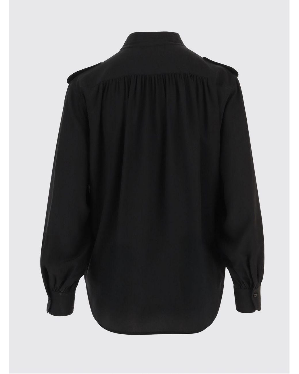 Chloé Black Chlo&Eacute Silk Shirt