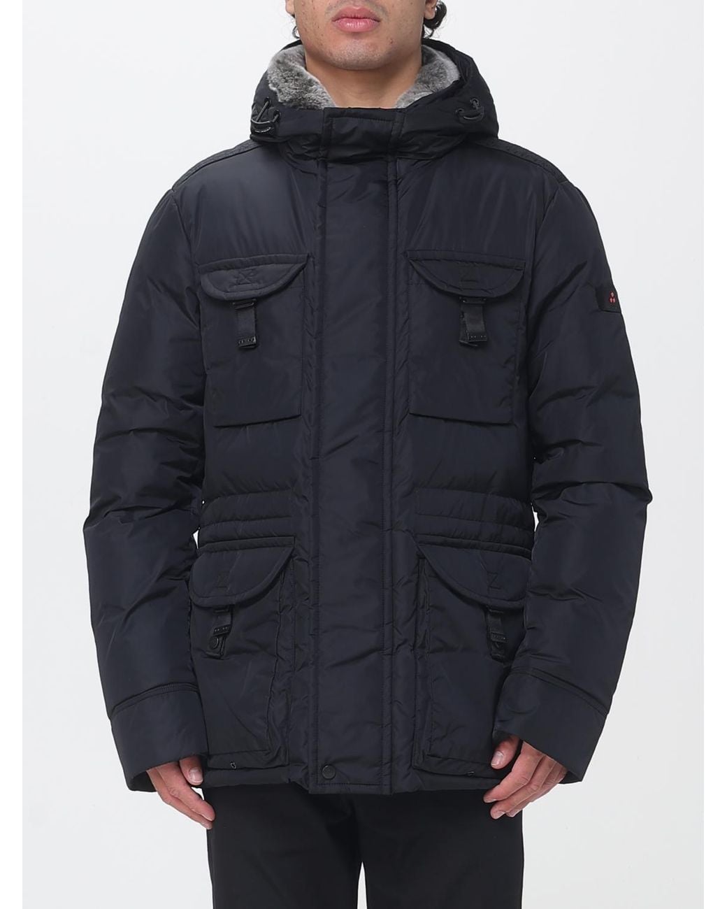 Peuterey Blue Aiptek Padded Jacket for men