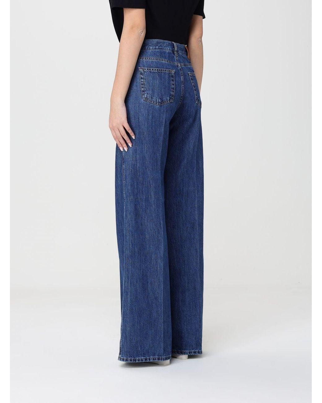 PT Torino Blue Palazzo Jeans