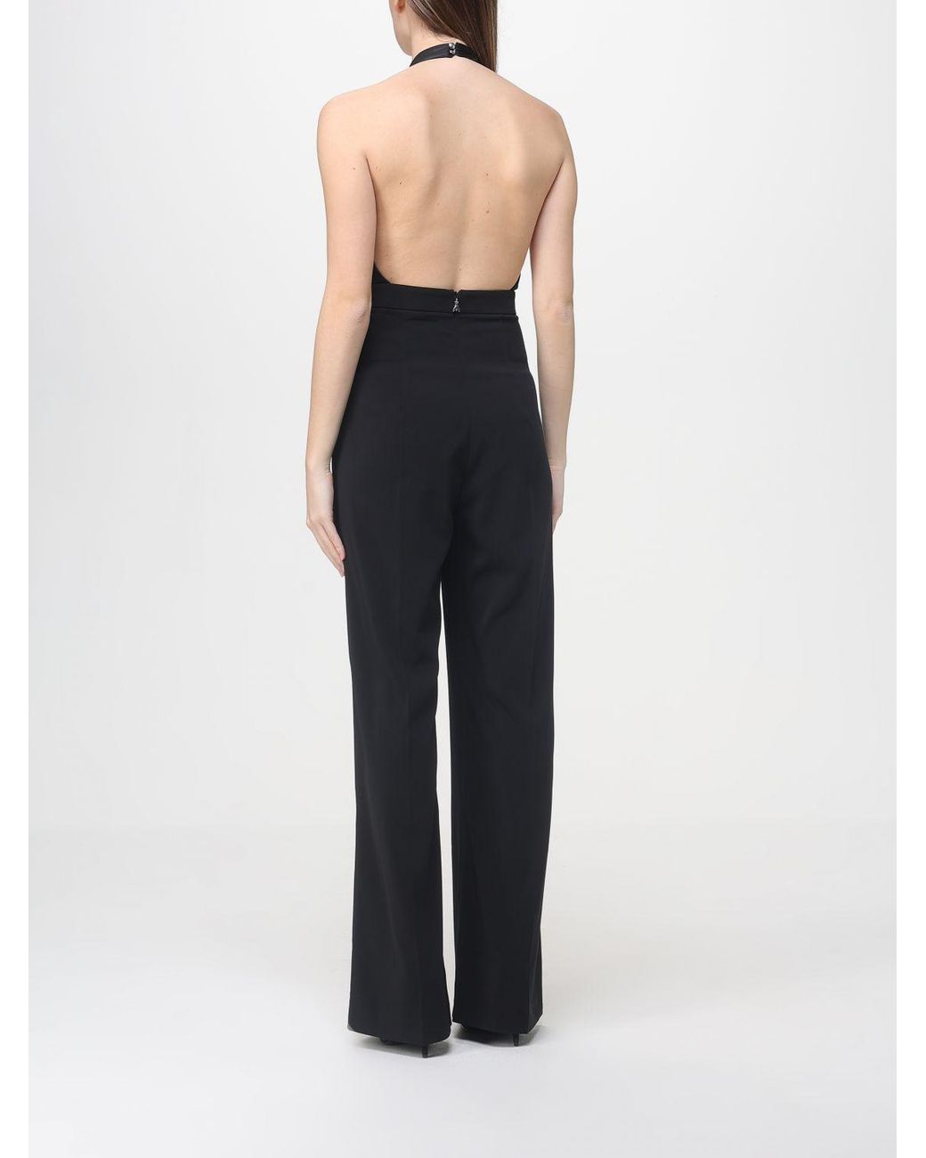 Patrizia Pepe Black Crêpe Jumpsuit