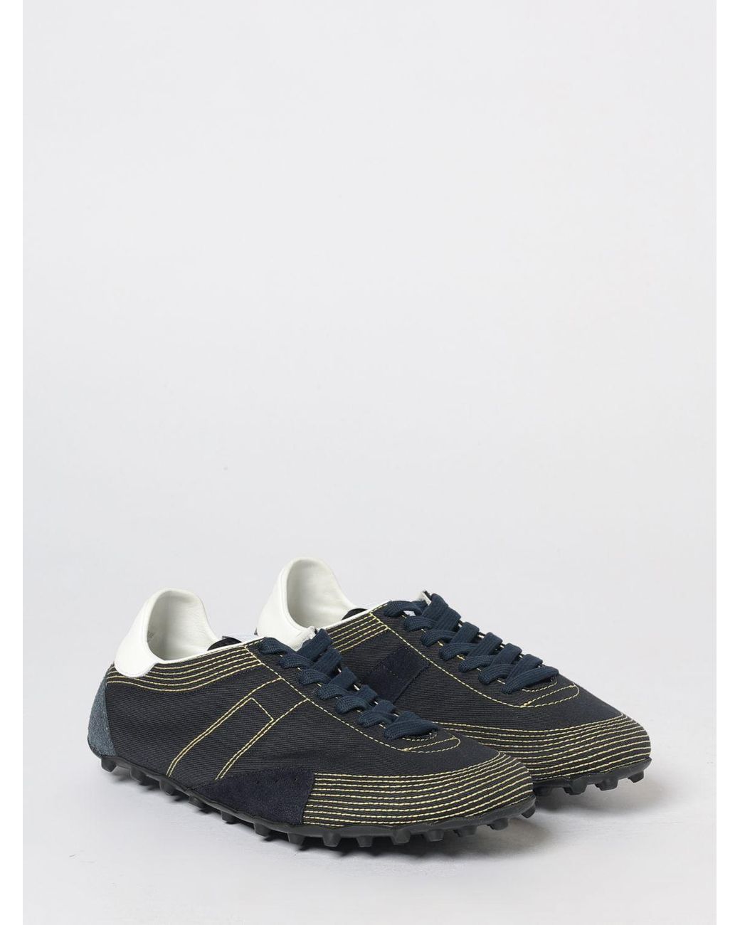 Maison Margiela White Bicolour Sprinters Trainers for men