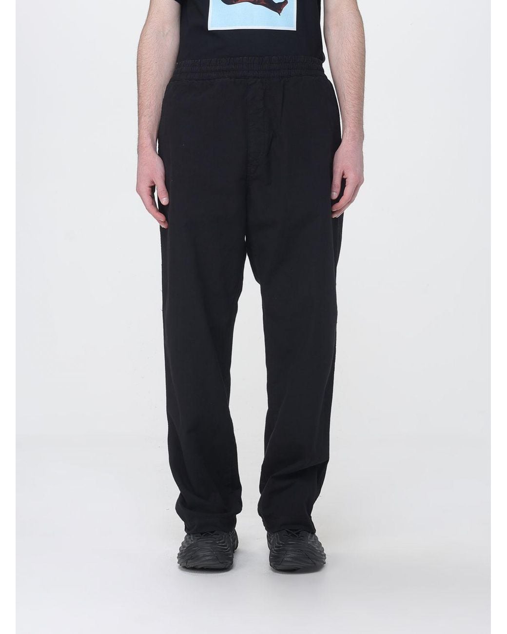 Carhartt Blue Cotton Jogging Pants for men