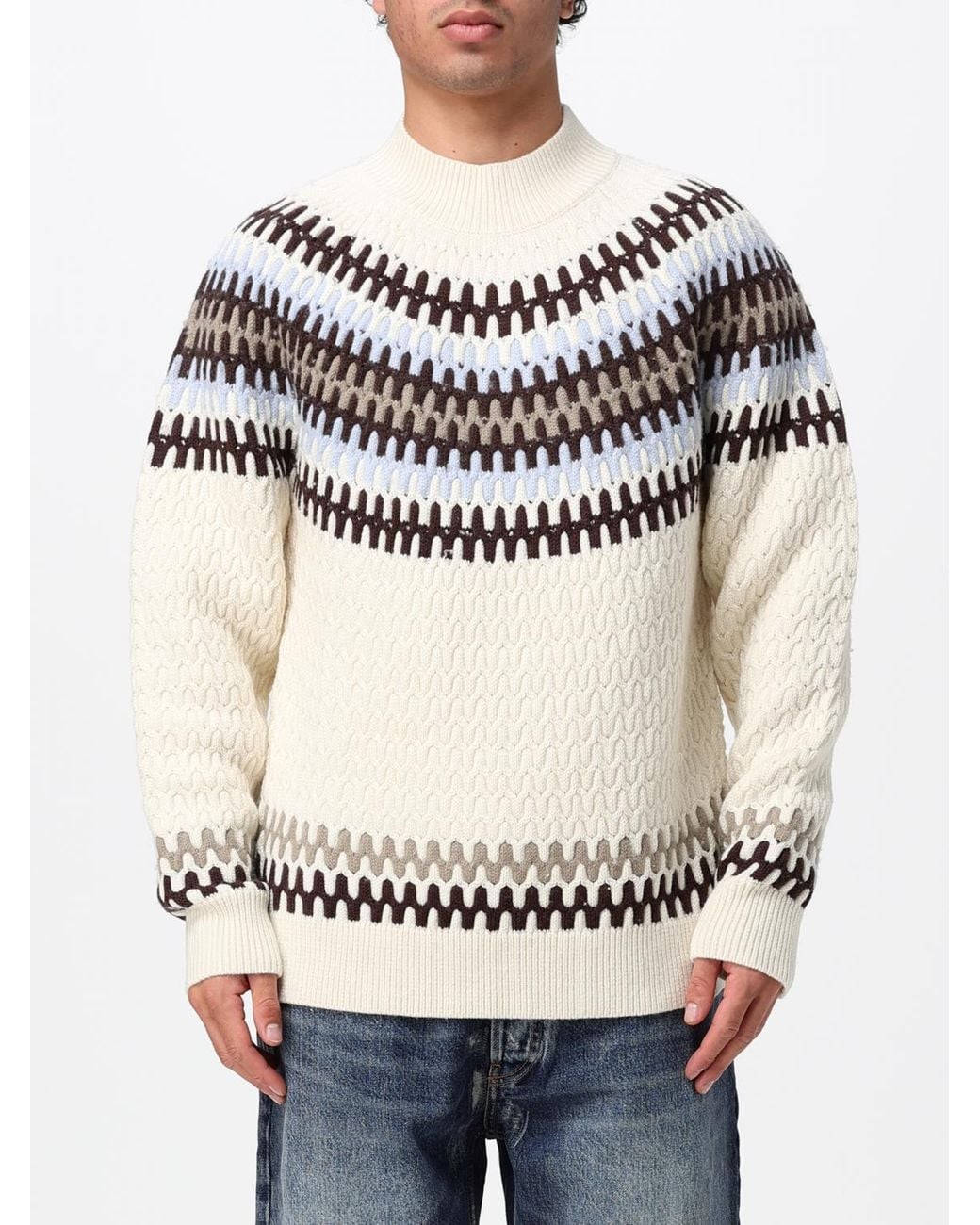 Boss Natural Crewneck Jumper for men
