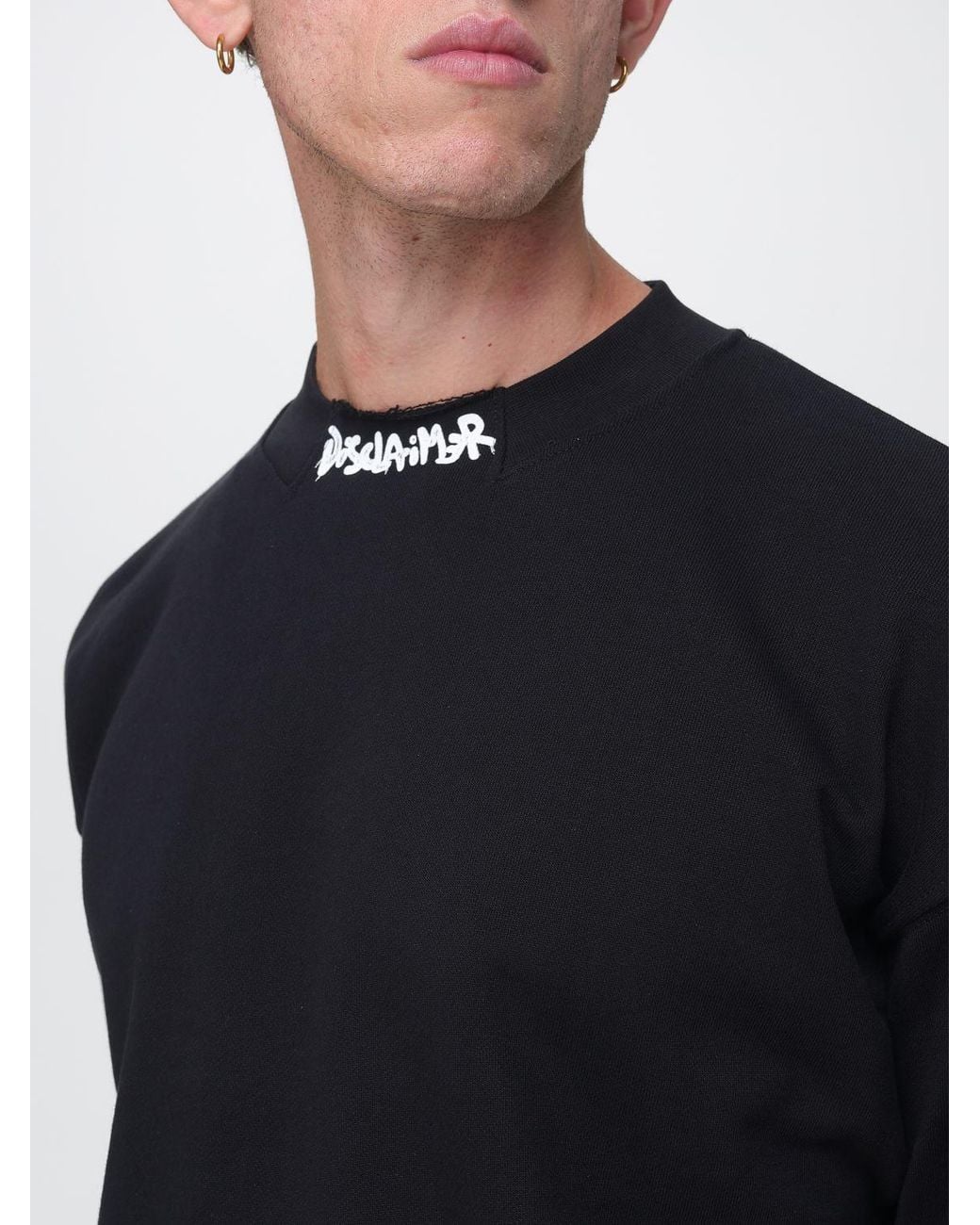 DISCLAIMER Blue Sweatshirt for men