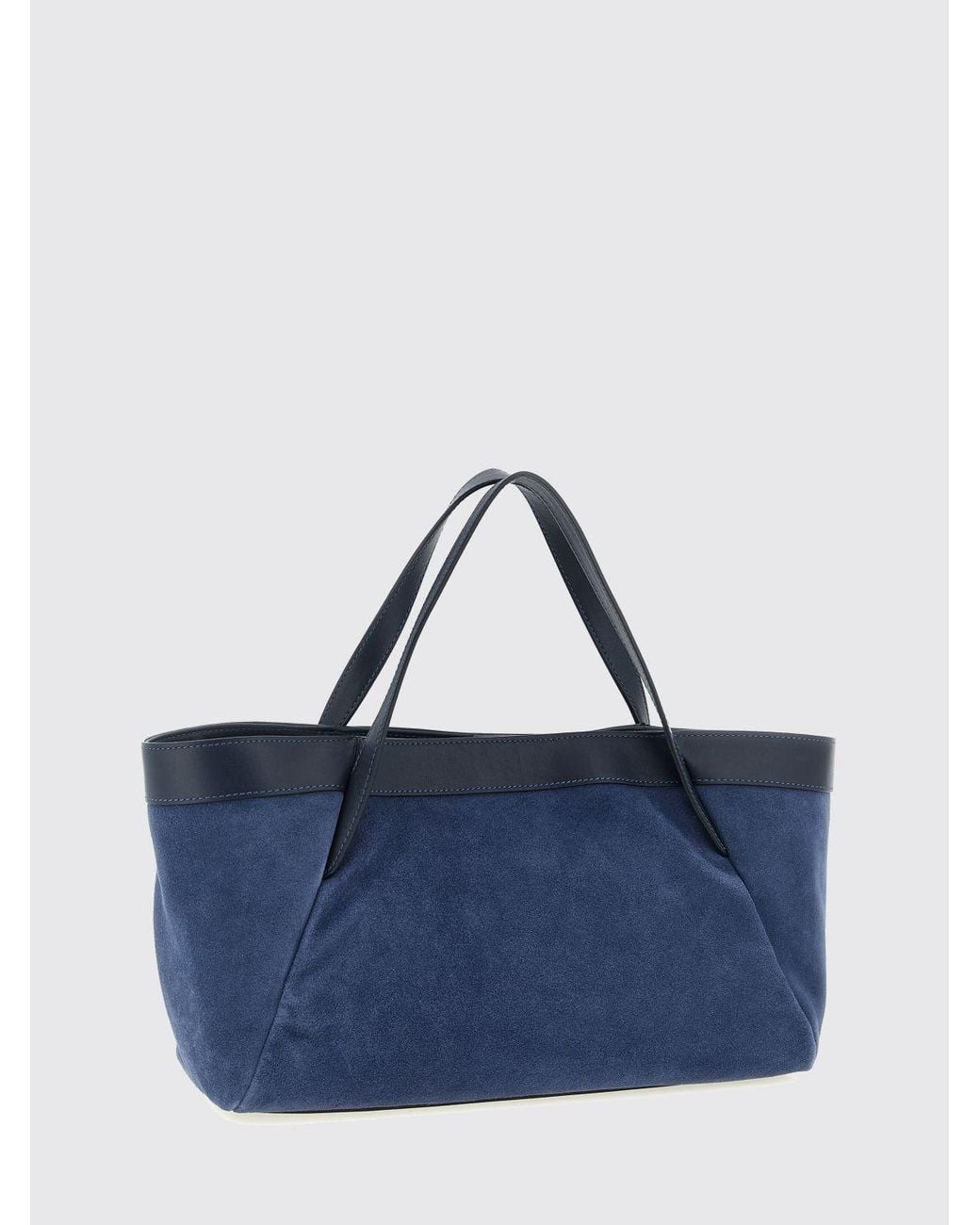 Twinset Blue Suede Bag