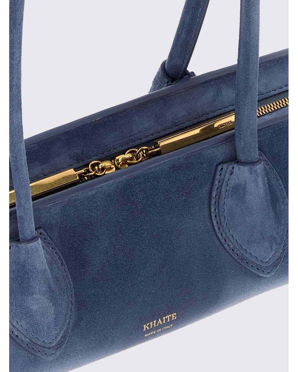 Khaite Blue Handbag