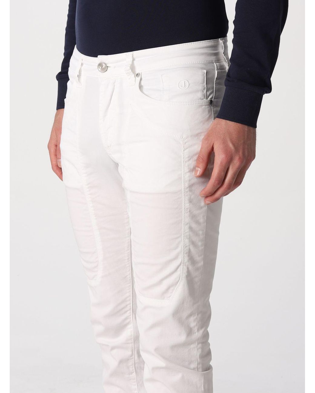 Jeckerson Pants in White for Men | Lyst