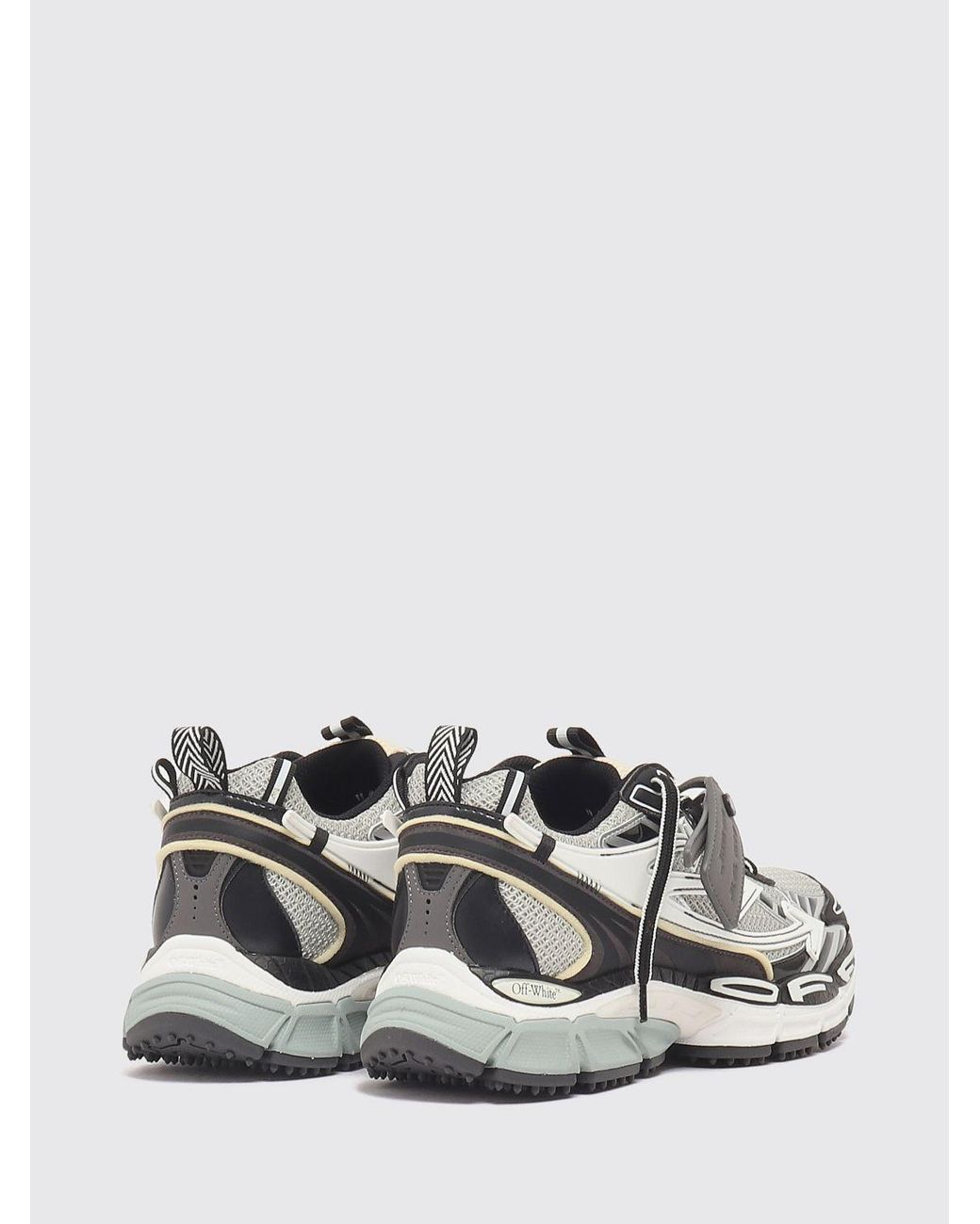 Off-White c/o Virgil Abloh White Be Right Back Low-Top Mesh And Rubber Sneakers With Lug Sole for men