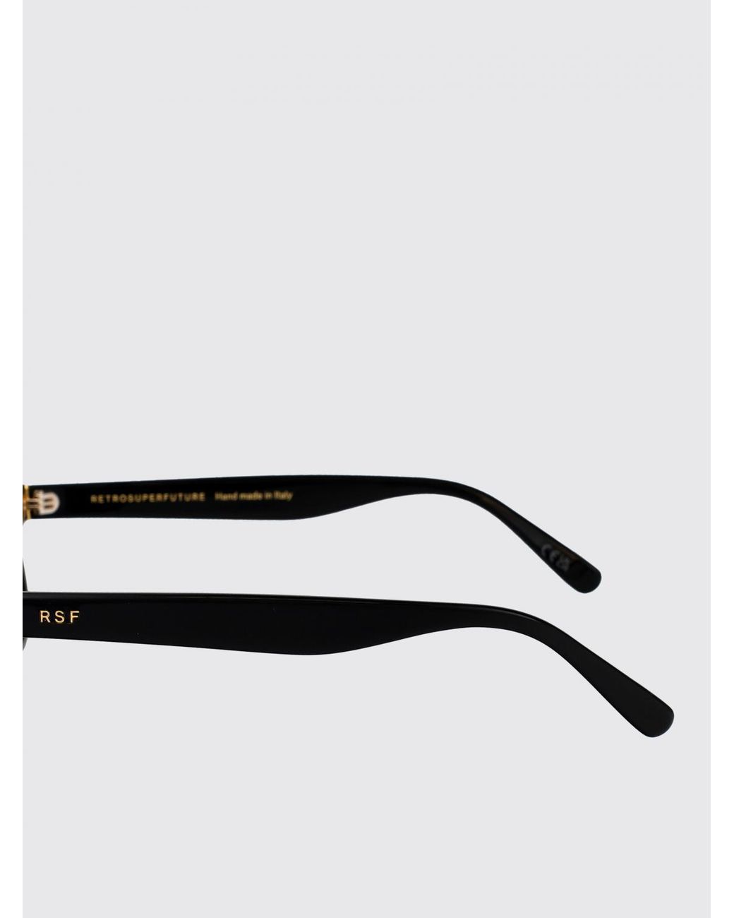 Retrosuperfuture Black Acetate Sunglasses for men