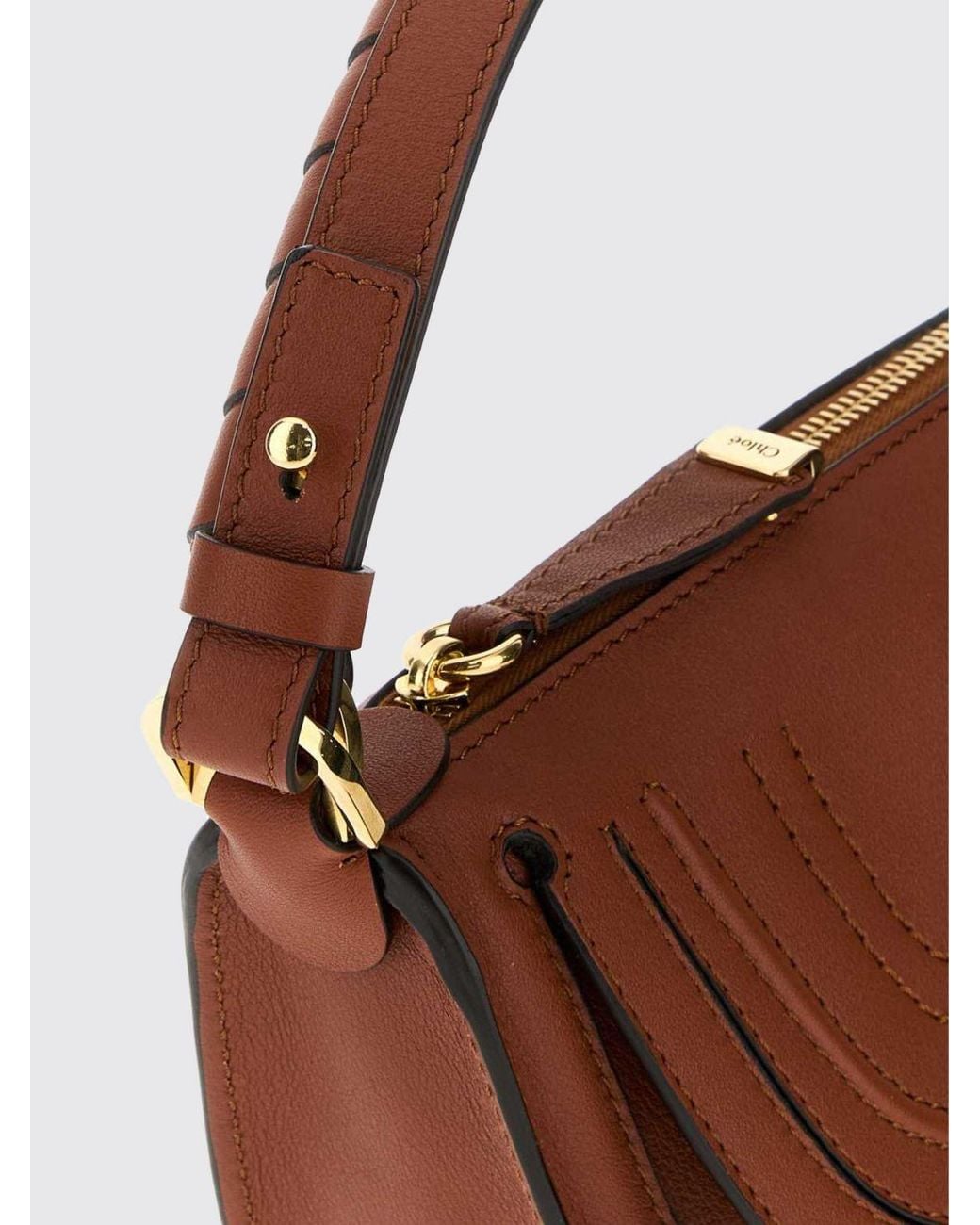 Chloé Brown ChloÉ Marcie Handbag