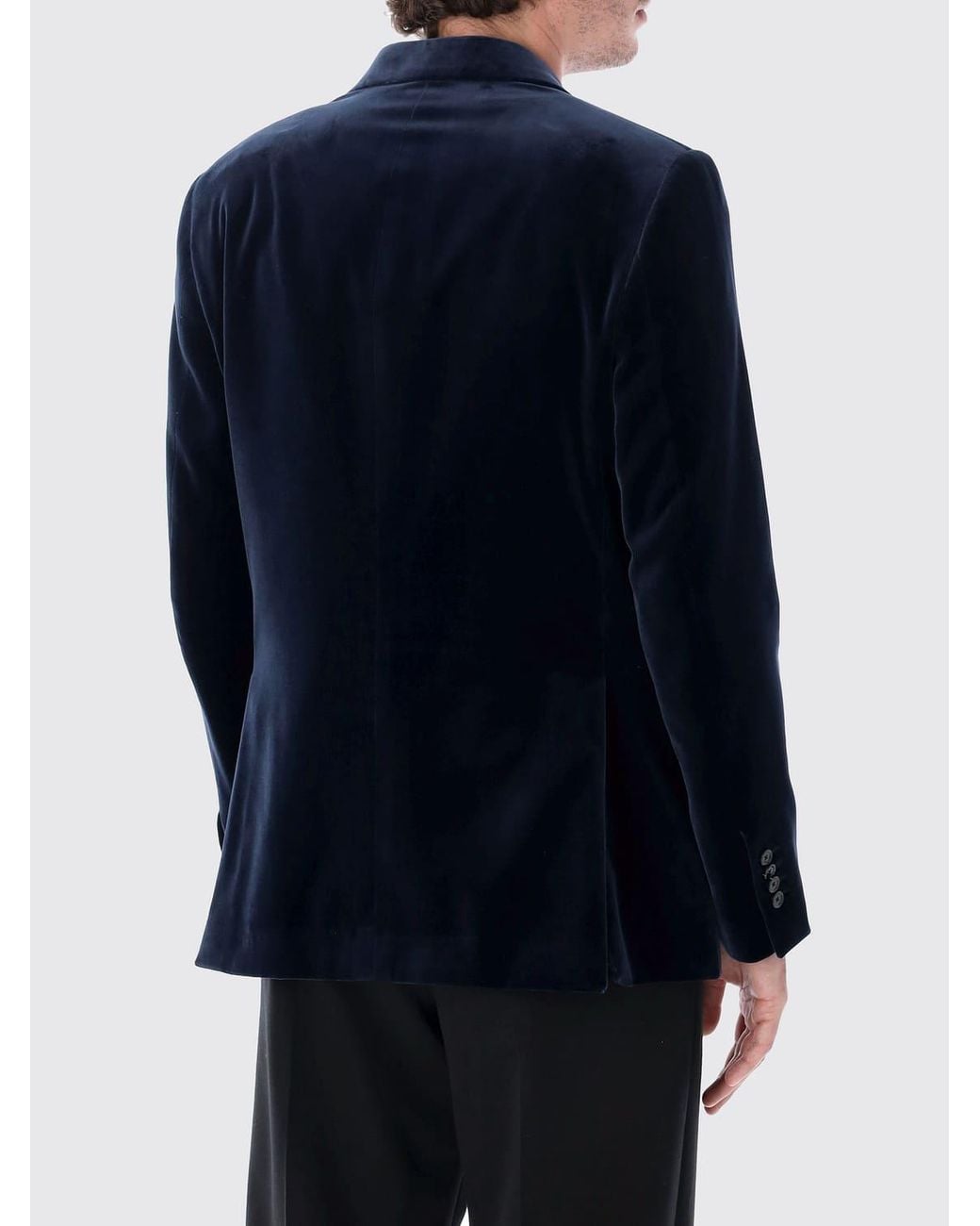 Lardini Blue Jacket for men