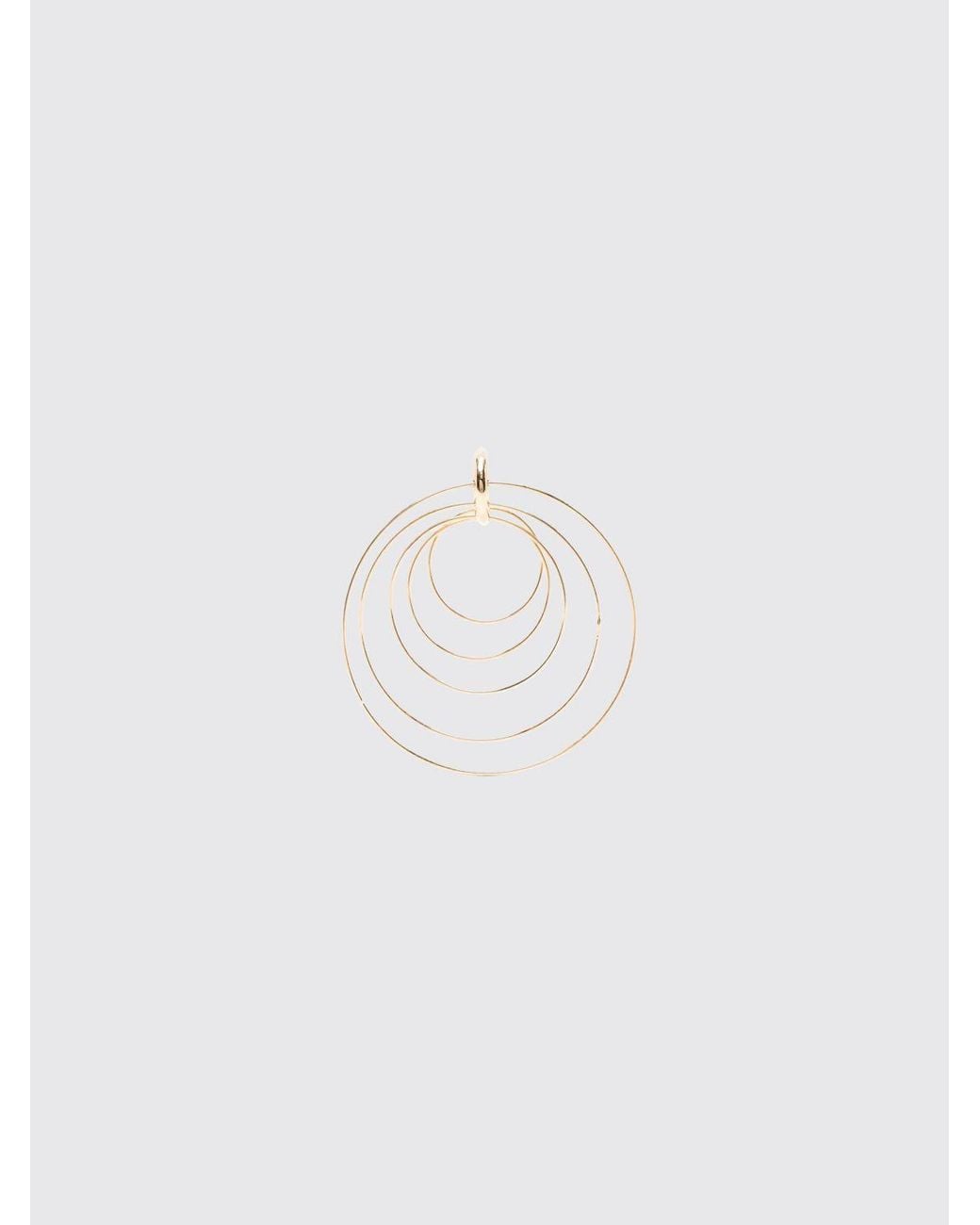 Panconesi White Serpent Chromed Brass Earrings