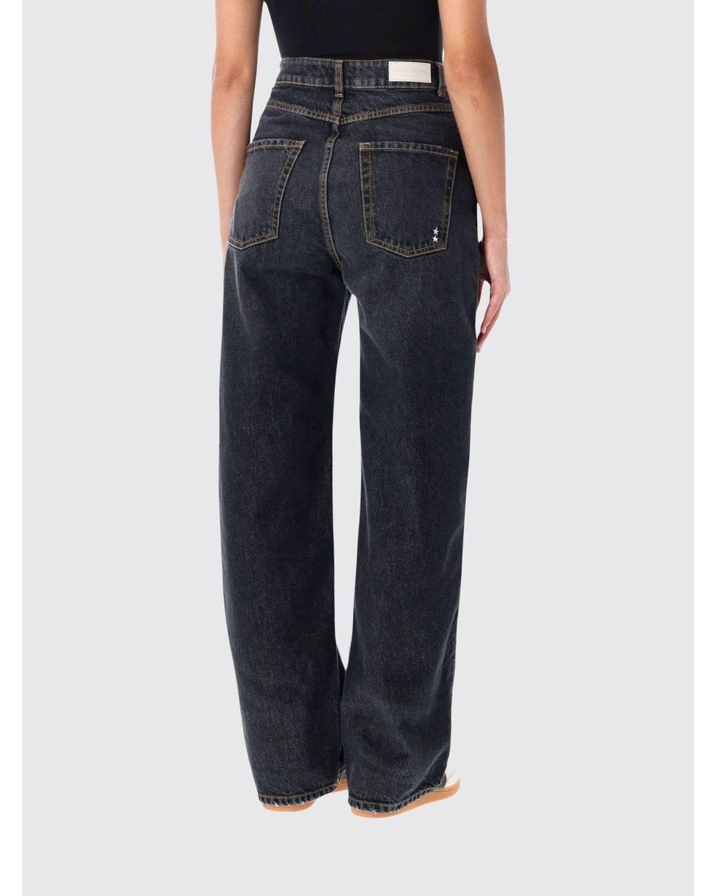 ICON DENIM Blue Poppy High-Waisted Wide-Leg Jeans