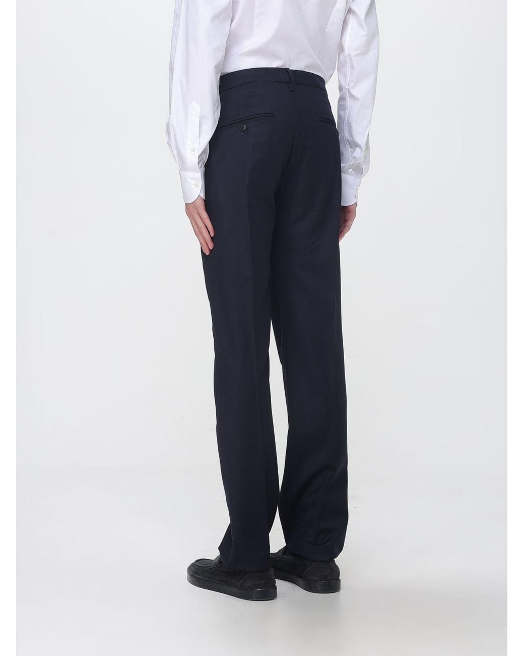 Dondup Blue Slim Fit Spiritissimo Chino Trousers for men
