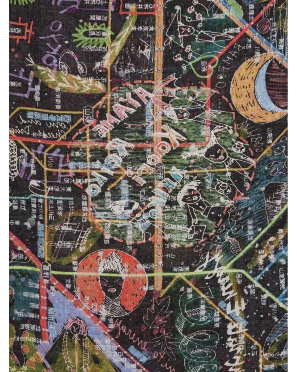 Faliero Sarti Multicolor Scarf