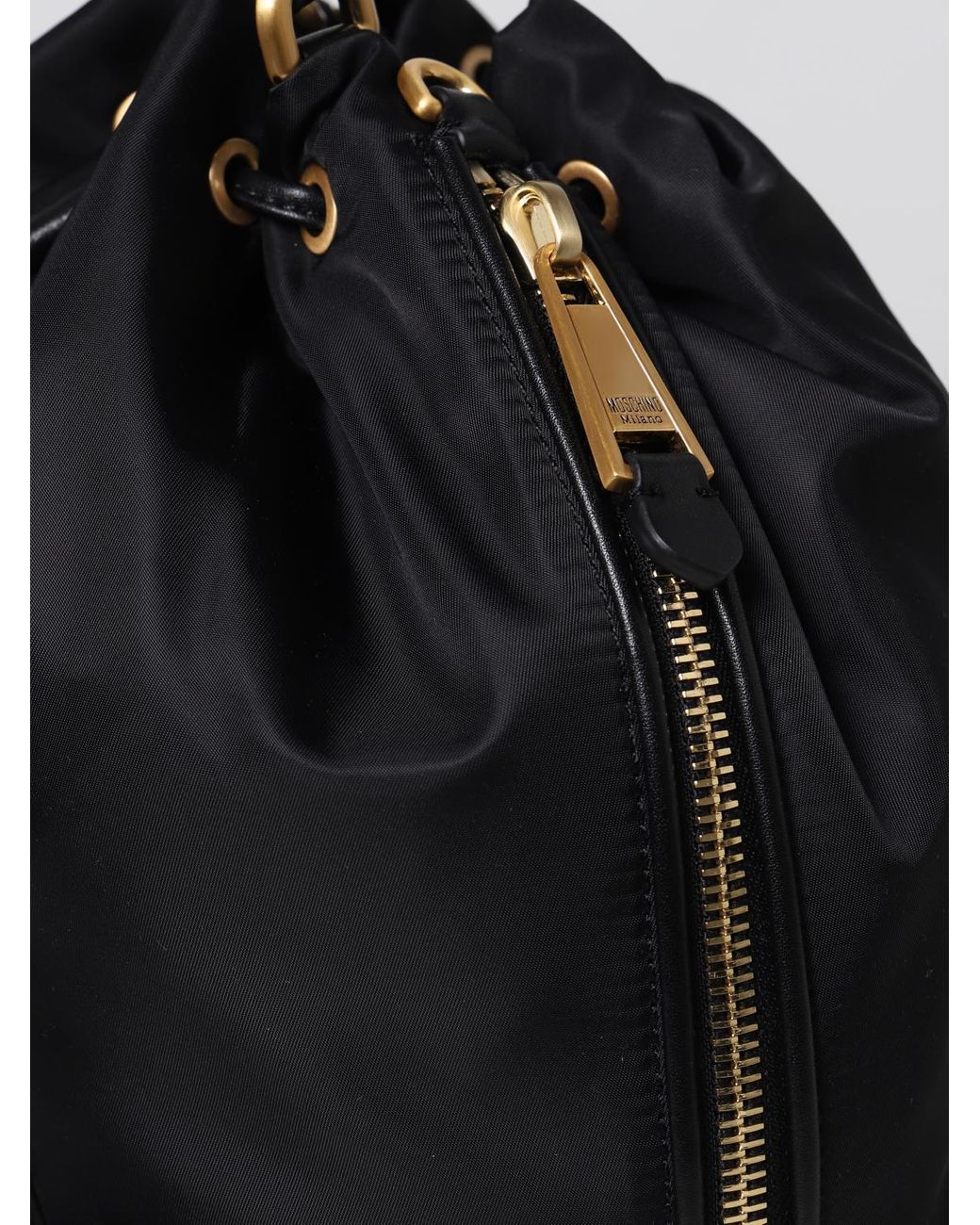 Moschino Couture Black Nylon Bag
