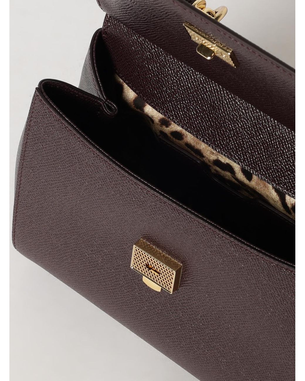 Dolce & Gabbana Red Dolce &Amp Gabbana Sicily Mini Handbag