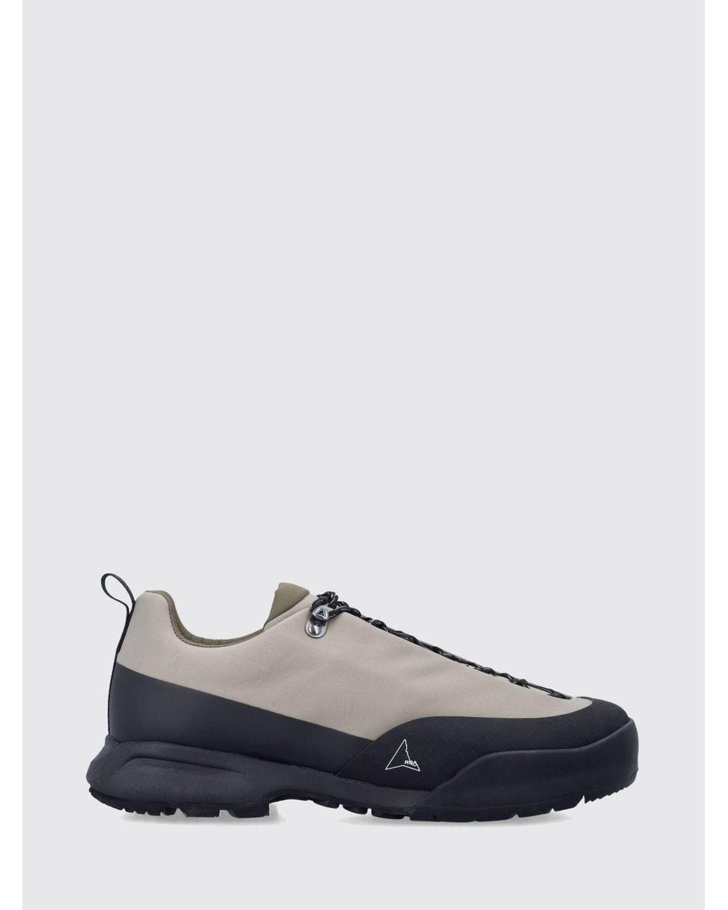 Roa White Cingino Technical Fabric And Rubber Sneakers for men