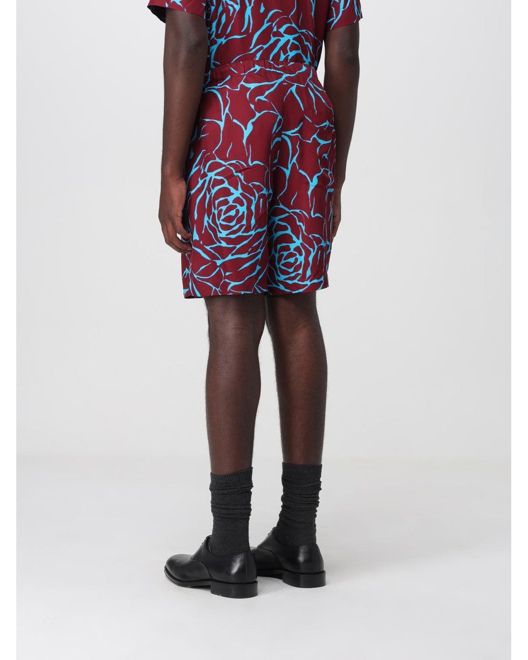 Dries Van Noten Red Shorts for men