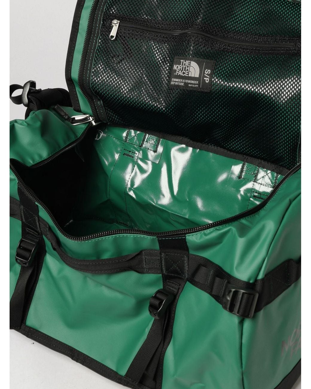 The North Face Green Base Camp Travel Duffel Bag for men