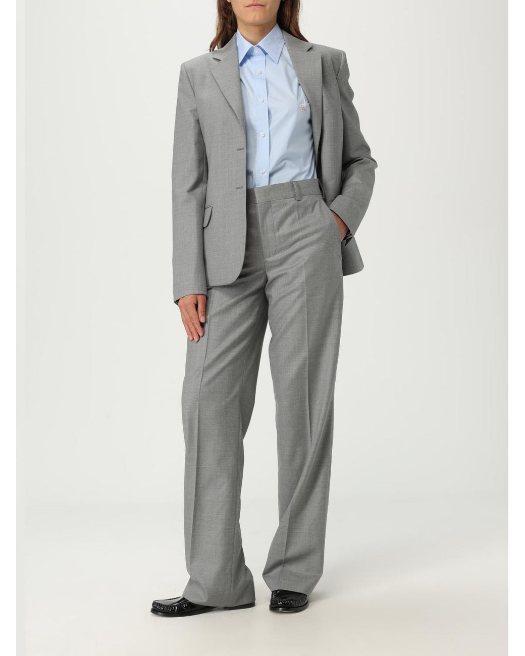 Moschino Couture Gray Trousers