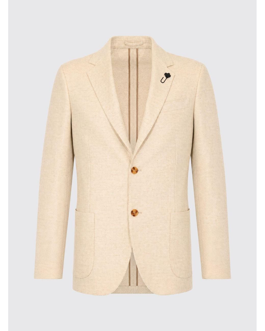 Lardini Natural Jacket for men