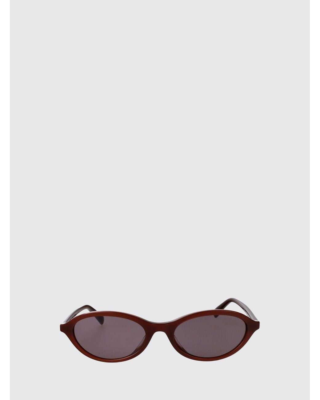 Emporio Armani Brown Two-Tone Acetate Cat-Eye Sunglasses