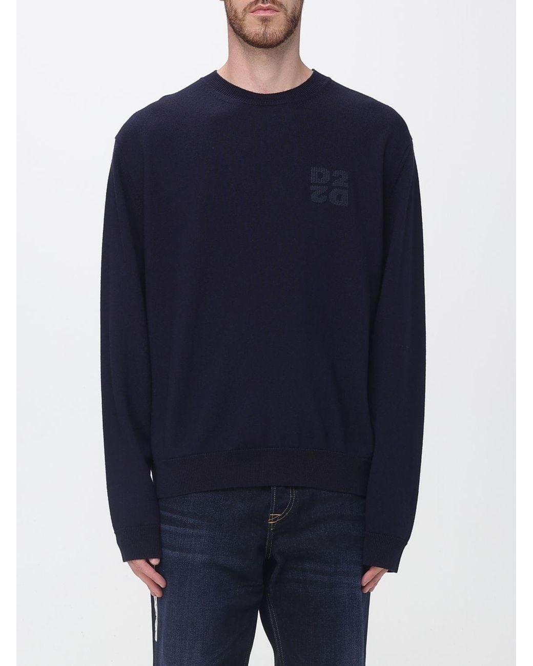 DSquared² Blue Sweatshirt for men
