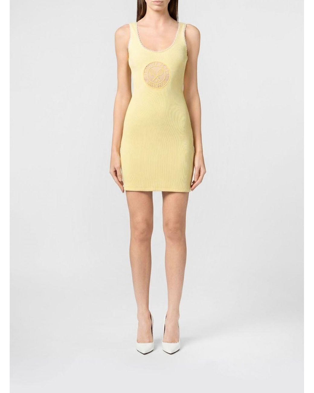 Philipp Plein Yellow Dress