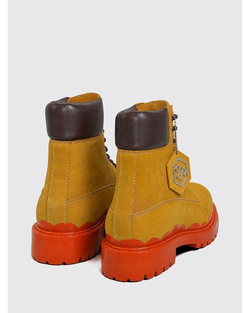 Philipp Plein Orange Boot for men