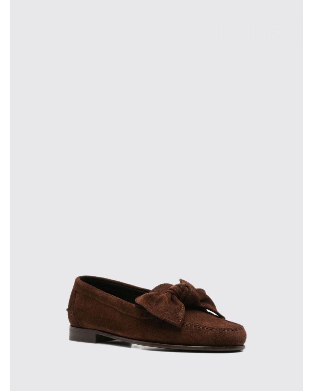Hereu White Corbati Penny Loafers
